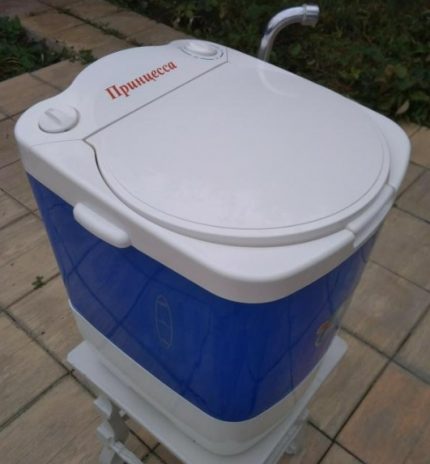 Mašīnas mini versija ar ietilpību 1 kg Mini mazgātāja princese