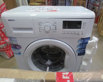 Assembly of washers from high-quality components The result of the use of quality components