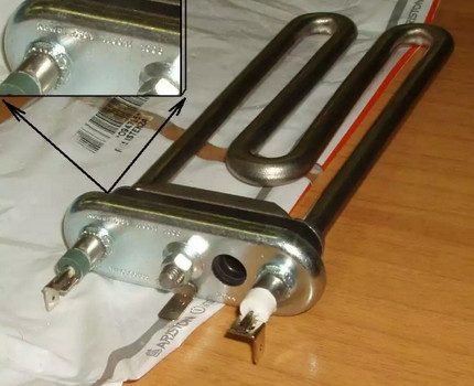 Jaunā produkta lielumam un citām īpašībām jāatbilst vecajam Jauna TEN veļas mašīna