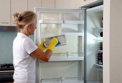 Wöchentliche Wartung und Überarbeitung des Kühlschranks schützen Sie vor Gerüchen Regelmäßige Pflege des Kühlschranks
