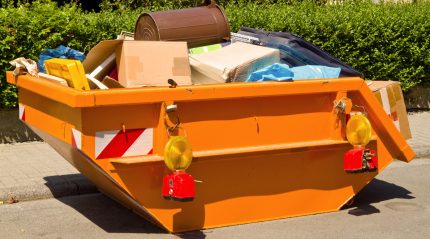 Conteneur de collecte et d'élimination des déchets de construction Conteneur surdimensionné