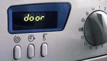 Display error code Display error code