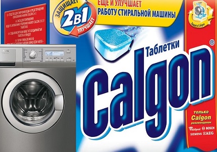 Moyens préventifs pour le fonctionnement normal de la machine à laver Calgon Remedy