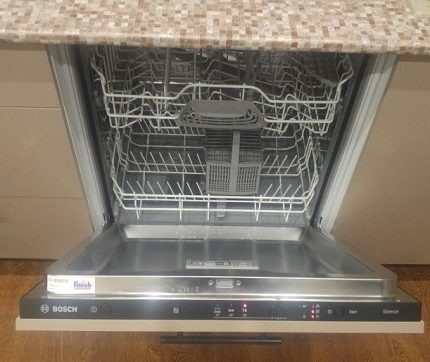 מצב מיוחד לשטיפת כלי זכוכית שטיפת כלי זכוכית עדינה