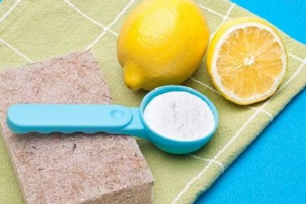 Use in cleaning the drum of citric acid Citric acid in car care