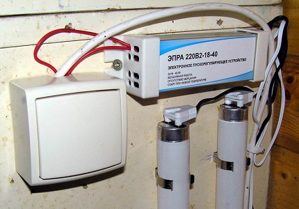 Ang mga electronic ballast ay mas sikat kaysa sa mga starter-throttle na nagsisimula ng mga circuit Elektronikong ballast