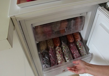 Roomy freezer compartment Freezer in Sviyaga