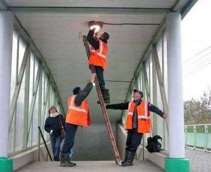 Μην κάνετε ηλεκτρική εργασία έτσι Παραβίαση ασφαλείας