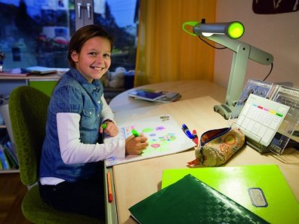 The original version of the LED desk lamp LED brightness