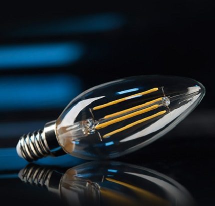 LED light bulb Filament LEDs from Gauss