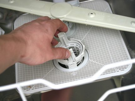 Filter system in dishwashers Filter system in dishwashers