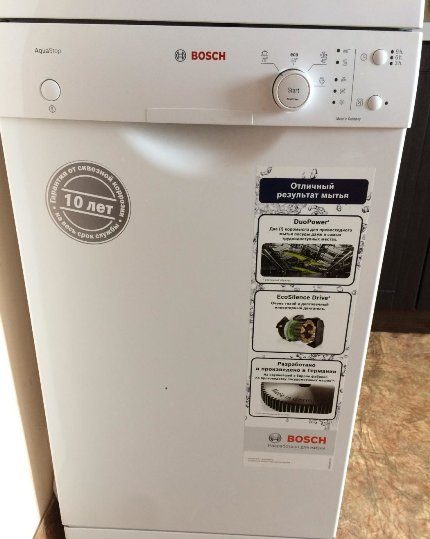 Izskats Bosch SPS40E32RU Izskats Bosch SPS40E32RU