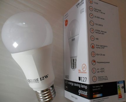 LED classic lamp LED classic lamp