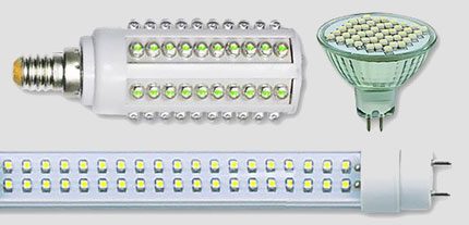 Different LED bulbs Different LED bulbs