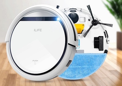 بساطة الجهاز وإدارة روبوتات المكانس الكهربائية iLife بساطة الجهاز وتصميم مقتضب