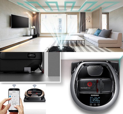 Smartphone control possible Features of VR7070