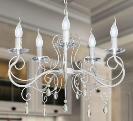 Lampes Gauss dans le lustre