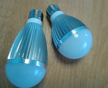 Universal model with base E27 LED lamp with classic base