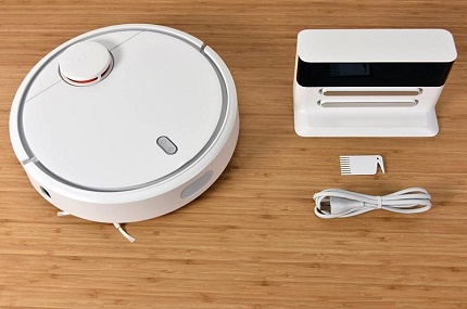 Components of the Xiaoomi Vacuum Cleaner Robot Kit Xiaomi Robot Vacuum Cleaner Options