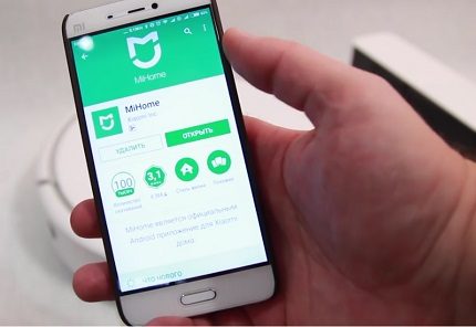 Model may have crashes in software Xiaomi Mi Robot Vacuum Software