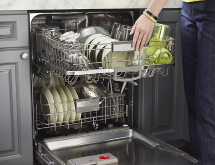 Bakul untuk memasukkan pinggan ke mesin basuh pinggan mangkuk Bosch dengan nombor siri SPV47E40RU1 Keranjang Bosch SPV47E40RU