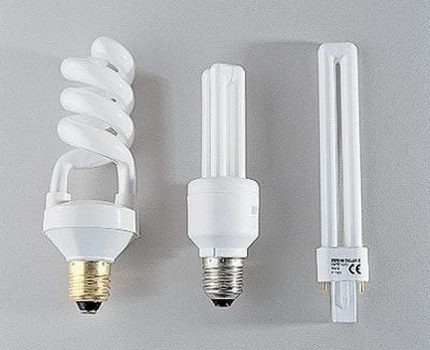 Luminescent lamp shape Fluorescent lamps of various configurations