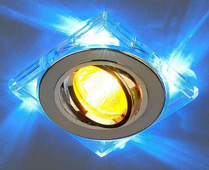 Halogen bulbs are economical Halogen lamp in ceiling light