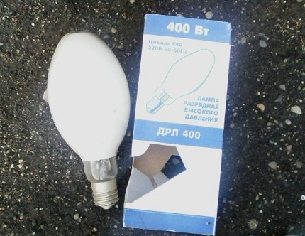 Ang lakas ng lampara ng DRL ay ipinahiwatig sa packaging ng aparato Lakas ng lampara