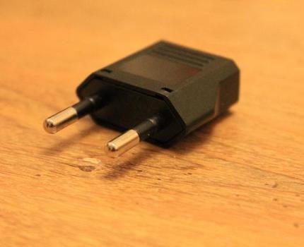 Many sellers complete an adapter model Adapter for Euro sockets