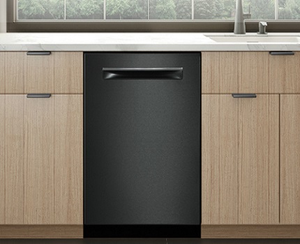 Ang built-in na makinang panghugas ng pinggan na Samsung Ang built-in na makinang panghugas ng pinggan na Samsung