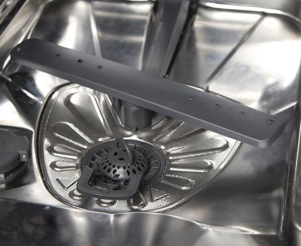 Пръскачки за съдомиялни машини Electrolux Система за филтриране