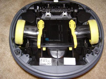 Pembersih Vakum Robot Dinaikkan Karcher RC 4000 Robot mini pembersih vakum dari siri Karcher RC 4000