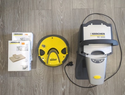 Ciri-ciri pengaturcaraan pembersih vakum robot Karcher Ciri Pengaturcaraan Robot