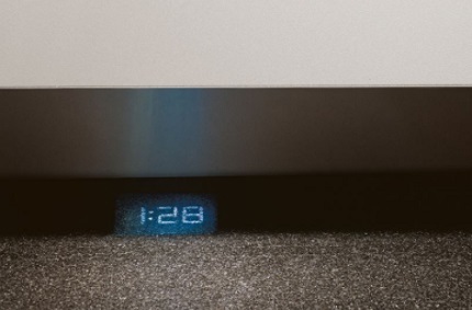 Цифрово и леко известие за напредъка на съдомиялната машина Electrolux Функция TimeBeam