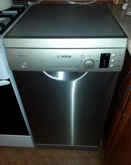 SPS Series dishwasher sa kusina Makitid na Modelo ng Bosch