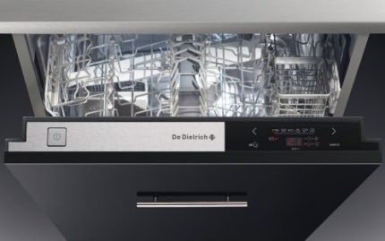Touch panel dishwasher Touch Dishwasher Control