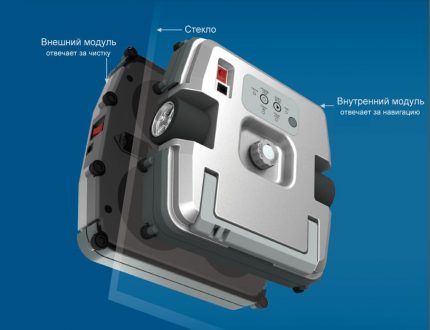Dua magnet kuat memegang peralatan pada permukaan menegak Model Robot Pemasangan Magnet