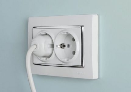 Separate outlet for PMM Dishwasher earthed outlet