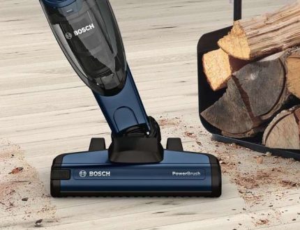 Pembersih vakum menegak jenama Bosch Pembersih vakum menegak tanpa wayar Bosch