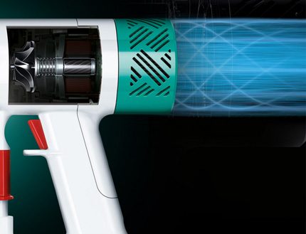 Peranti enjin model Motor elektrik pembersih vakum Dyson v6