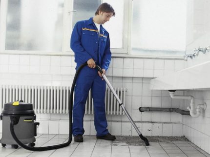 Model perindustrian Kärcher untuk membersihkan sisa pembinaan Model kuat Karcher profesional