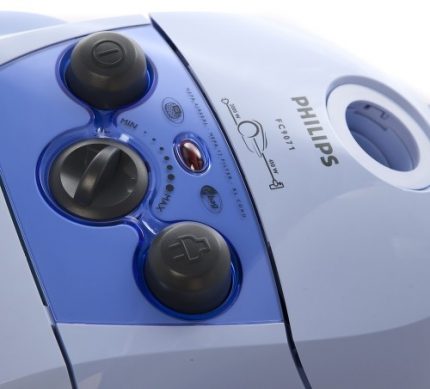 Control buttons and indicators Front control