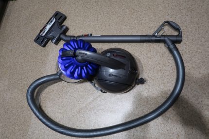 The vacuum cleaner is equipped with an anti-bacterial filter Dyson Allergy Friendly Vacuum Cleaner