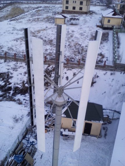 Sokol Air Vertical Wind Farm Wind generator SAV