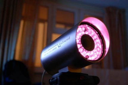 Éclairage infrarouge la nuit Caméscope LED IR