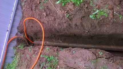 Acheminement des câbles sous terre Exemple de routage de câbles souterrains