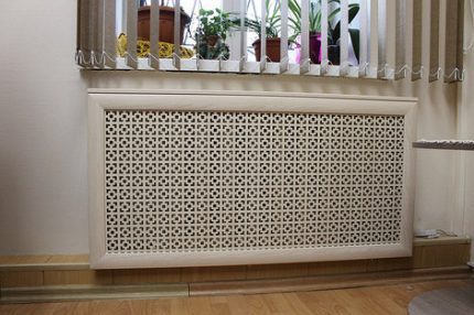 HDF-radiatorgrill
