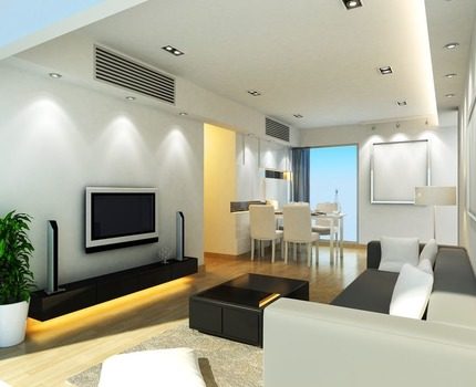 Split systems harmoniously fit into the interior Reliability of air conditioners
