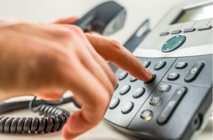 Electricity meter data is transmitted by telephone Phone Data Transfer