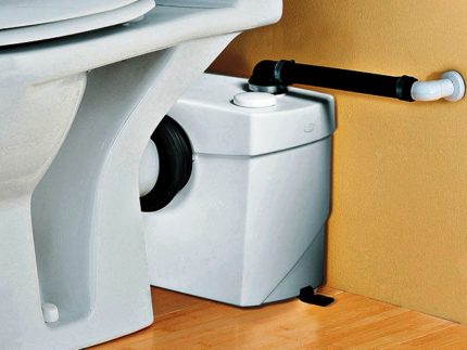 Toilet chopper pump Forced drainage